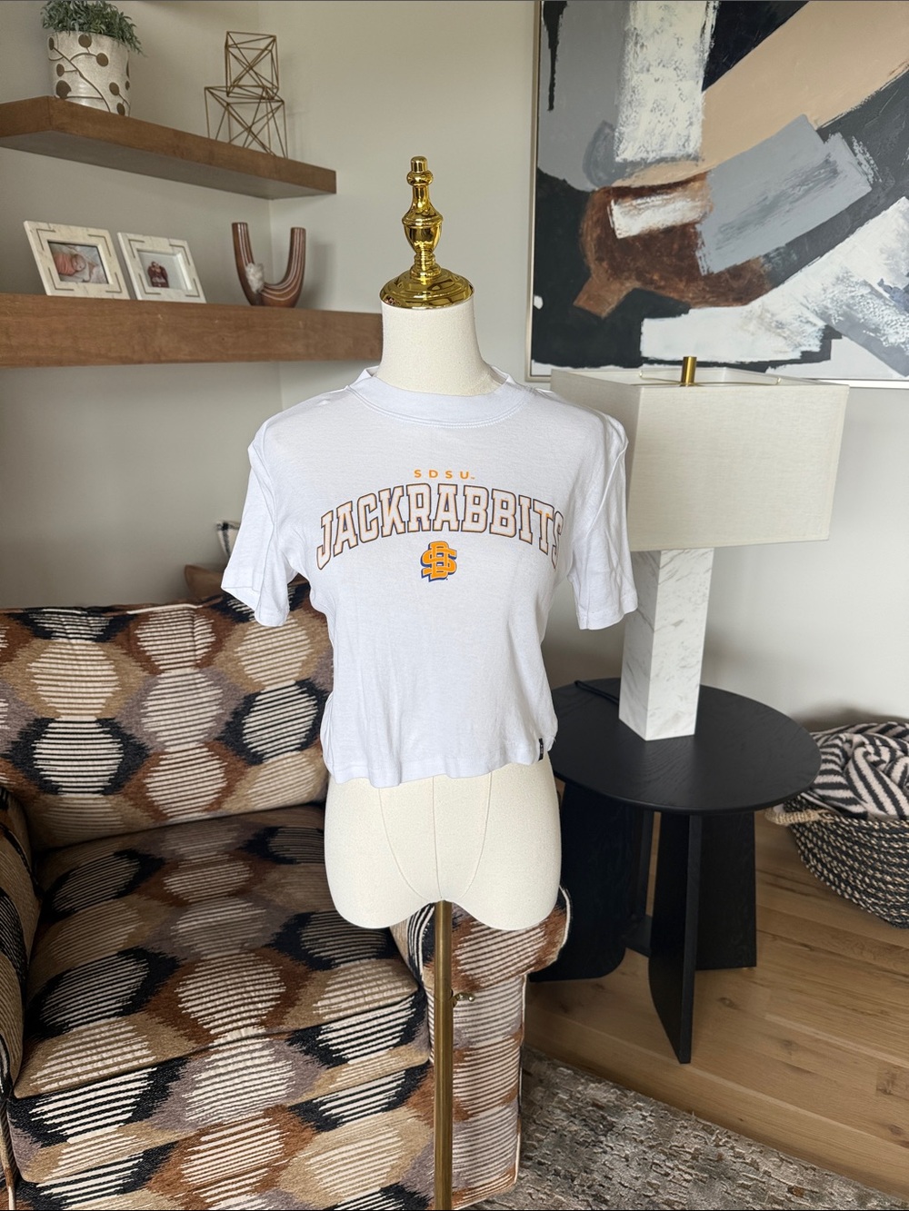 SDSU Jackrabbits Crop Tee